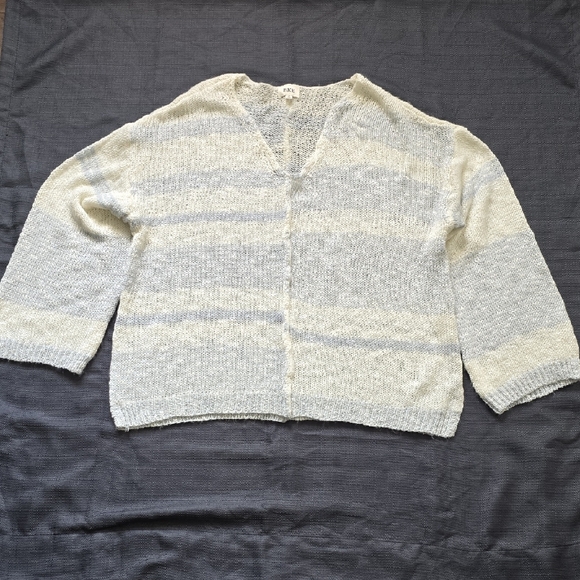 BKE Sweaters - BKE Black and Cream Knit Sweater